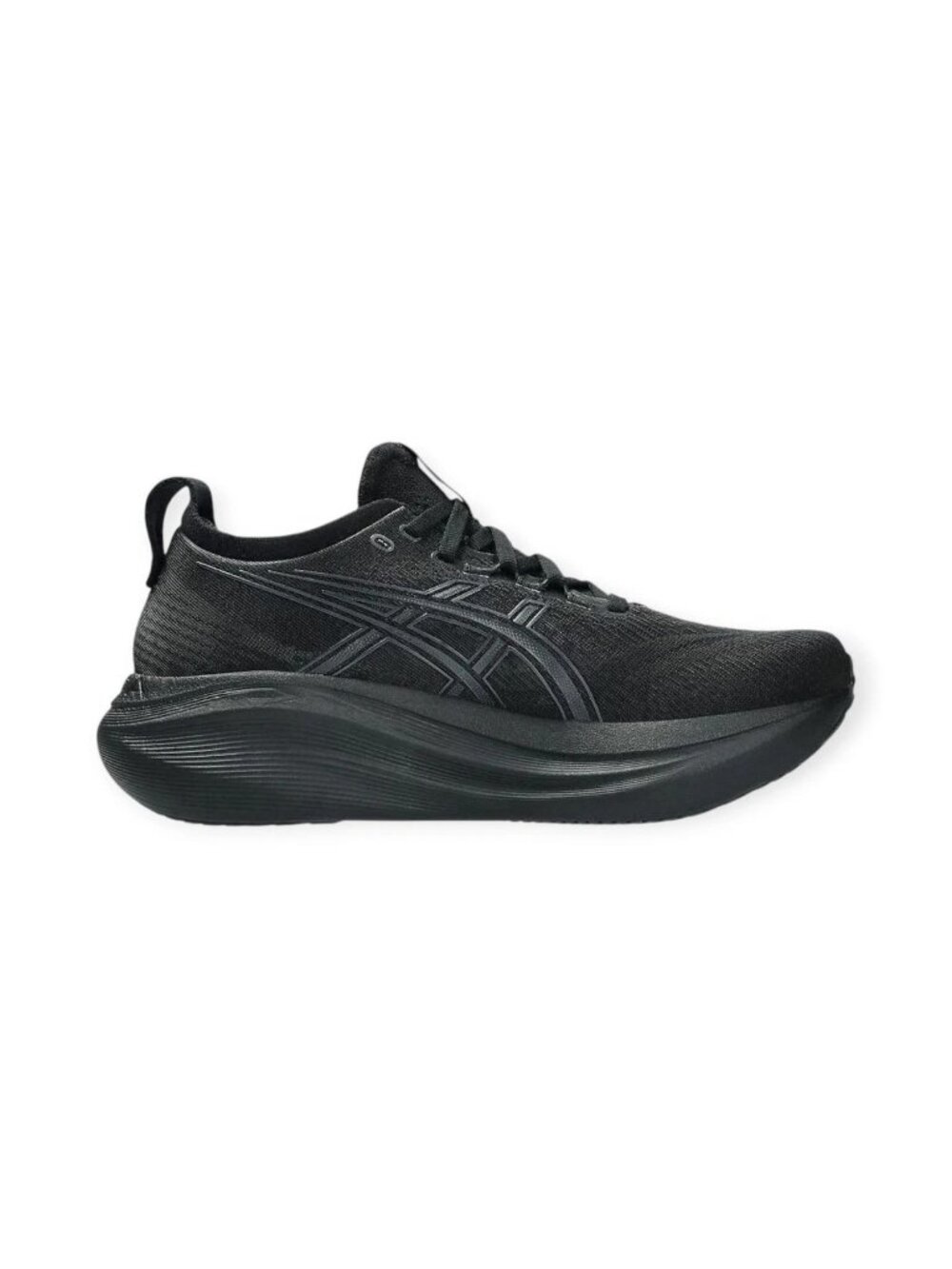 ASICS Gel-Nimbus 27 Black Graphite Gray Women's Size 7 Running Shoes NEW